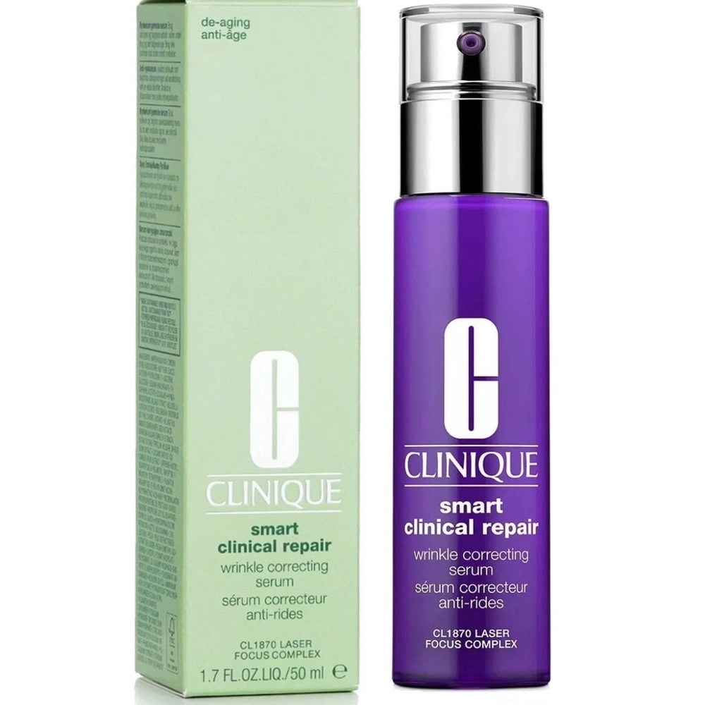 Clinique Smart Clinical Repair Wrinkle Correcting Serum NIB 1.7oz